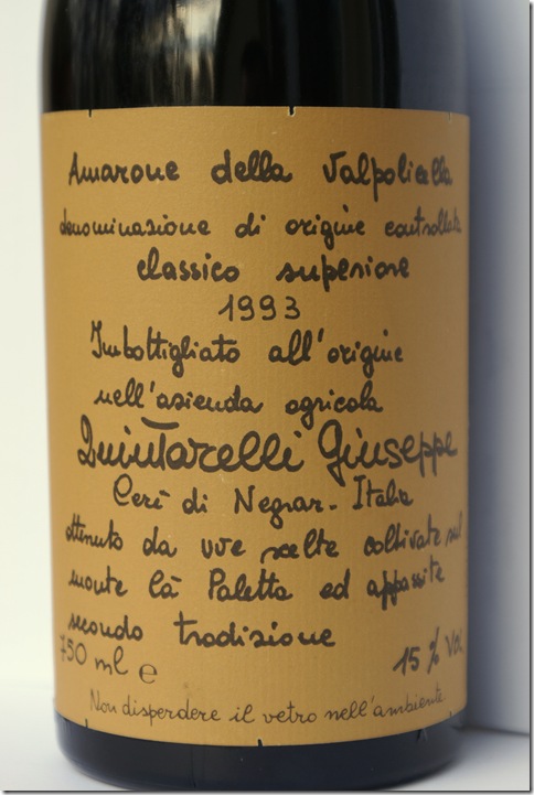 Giuseppe Quintarelli Amarone della Valpolicella Classico Superiore 1993