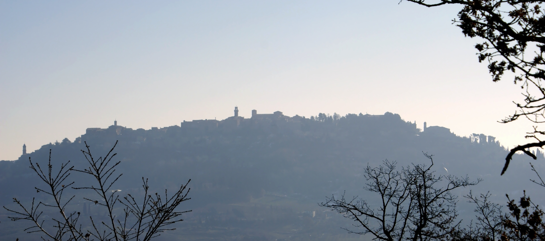 Montepulciano skyline Tuscany
