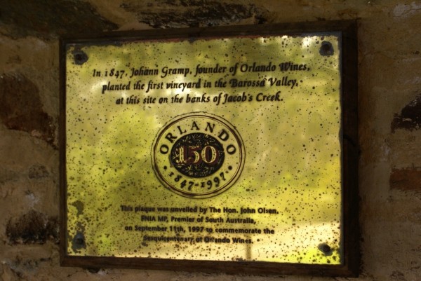 As contemporary as it seems, Jacob’s Creek has nearly 170 years of history. 