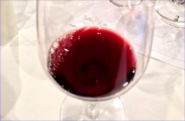 The incredibly youthful colour of Jim Barry’s Shiraz at 15 years of age. 