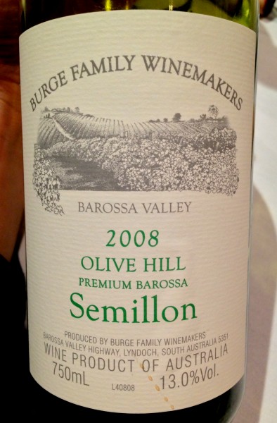 There's good Semillon in unexpected places, such as this lovely example in the Barossa.