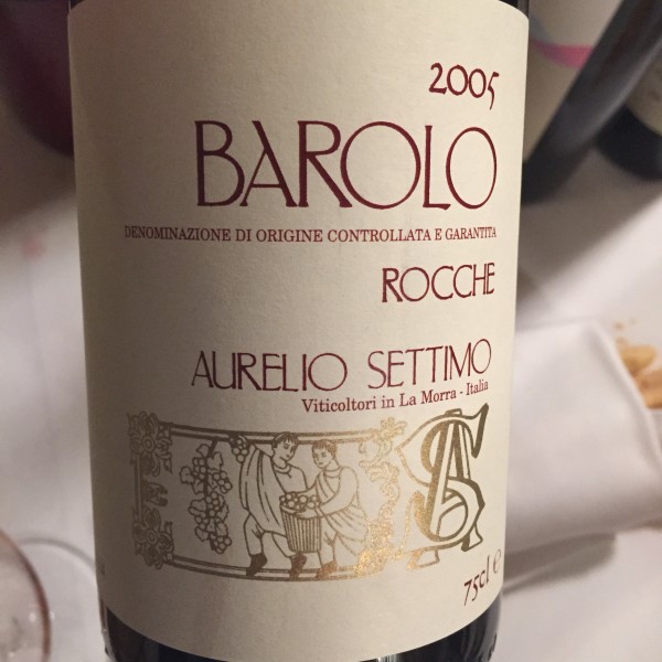 Aurelio Settimo Barolo Rocche 2005