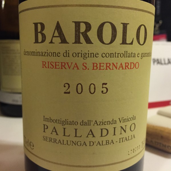 Palladino Barolo Riserva San Bernardo 2005