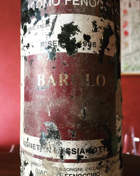 Giacomo Fenocchio Barolo Bussia Riserva 1986