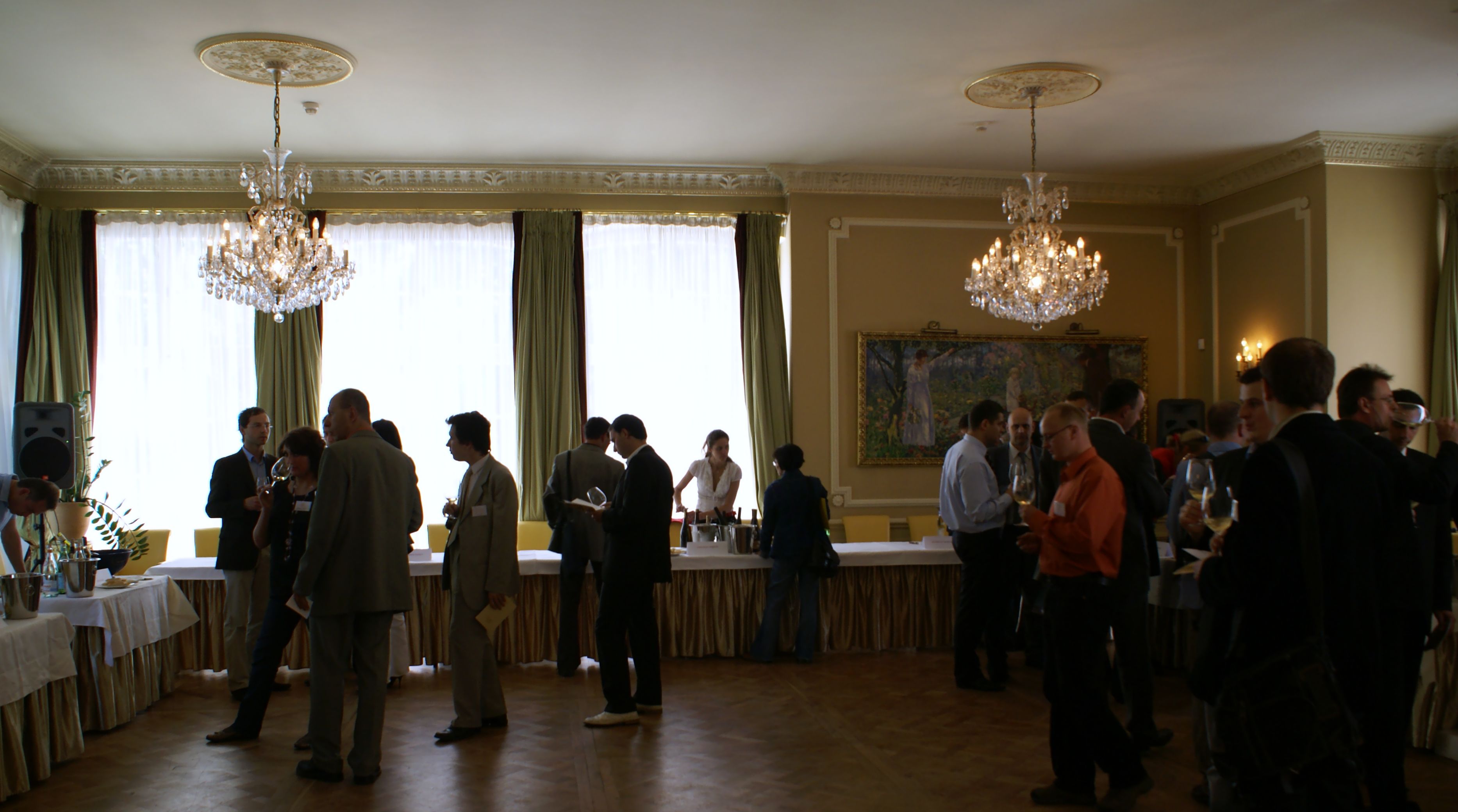 Dzień Tokaju w Warszawie 2009 Zaczynamy degustację