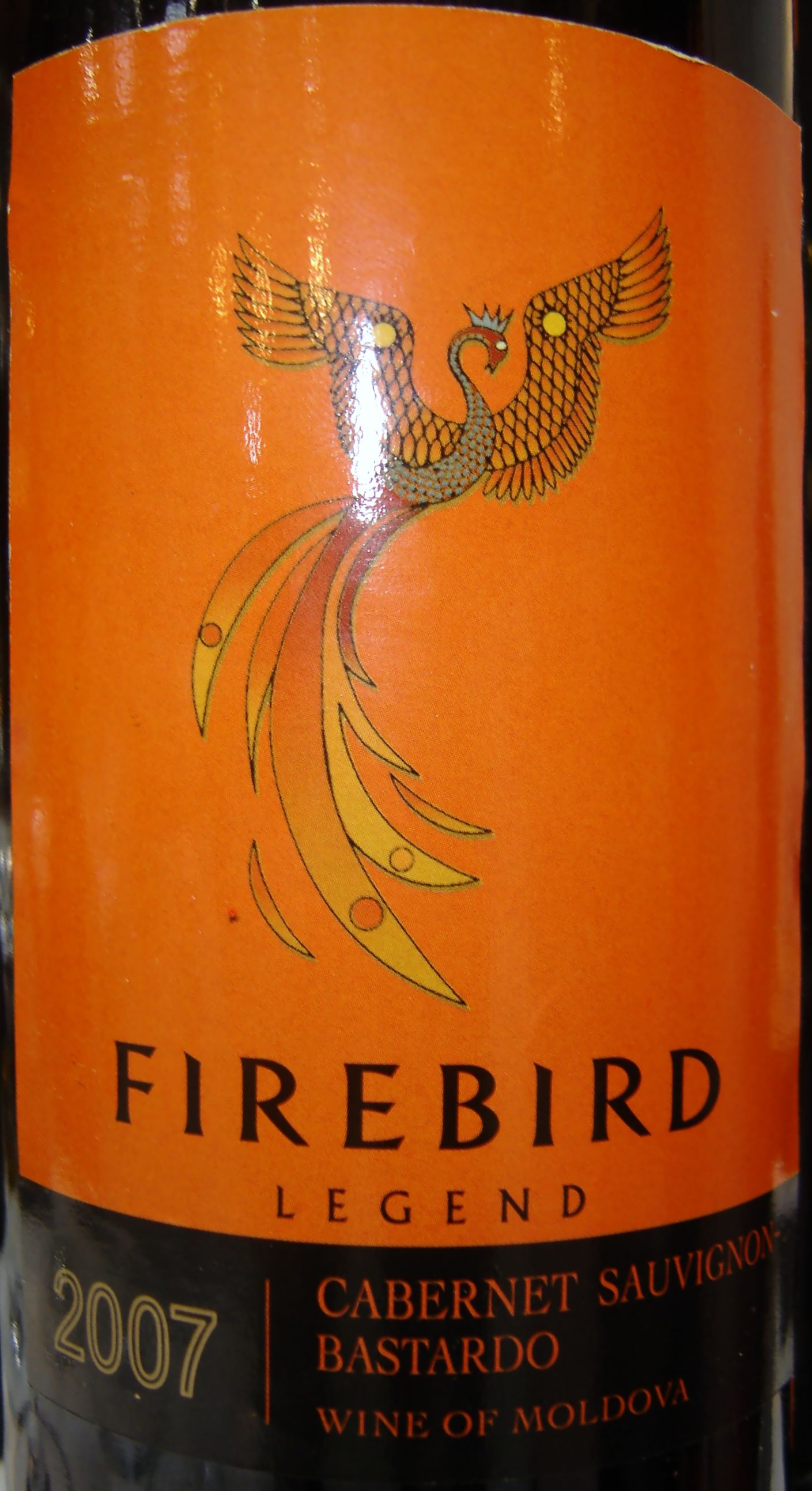 Aurvin Firebird Cabernet-Bastardo 2007