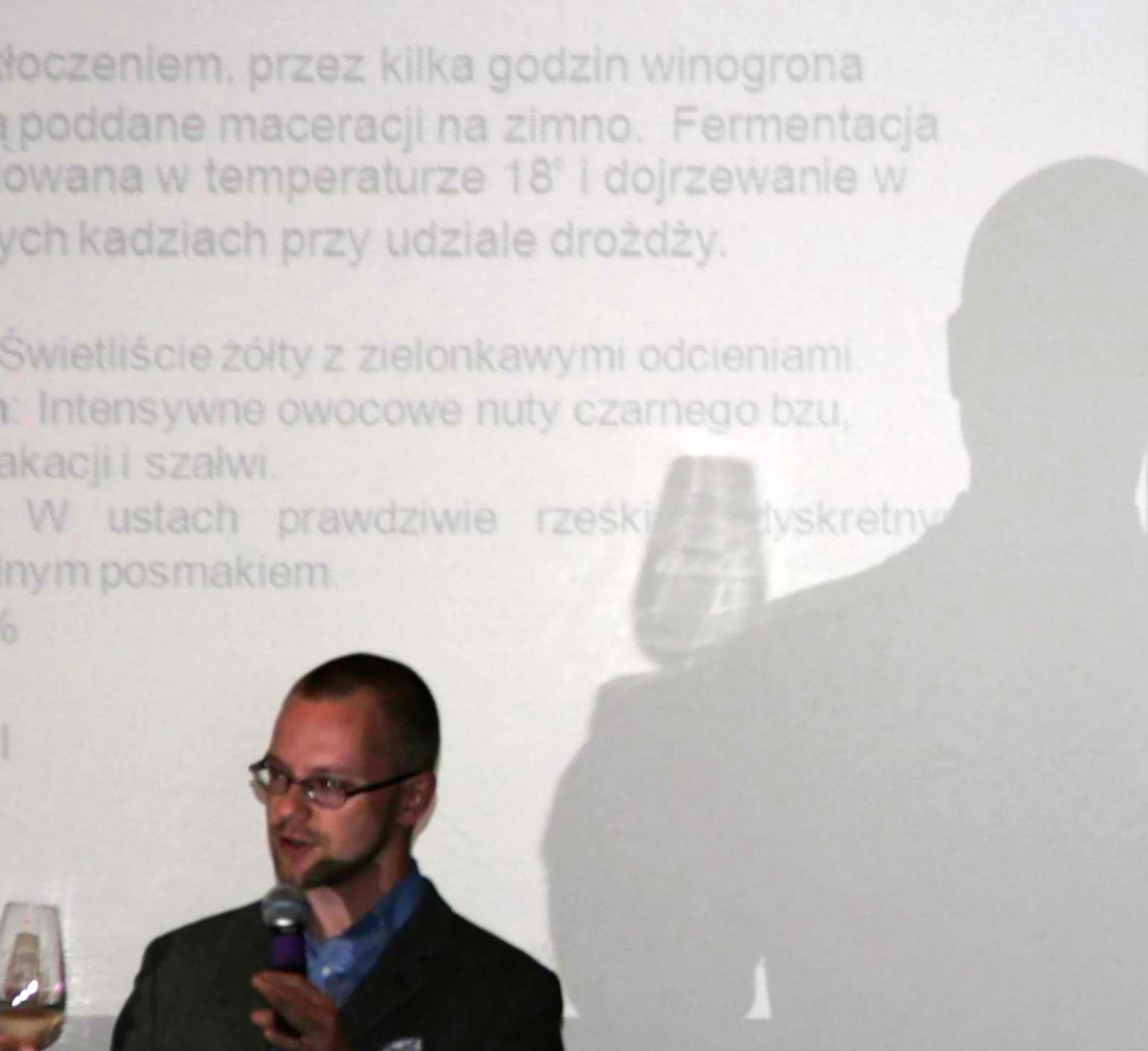 evento vino 127a W sali obok powiedziałem parę słów o regionie. © Ewa Firewicz