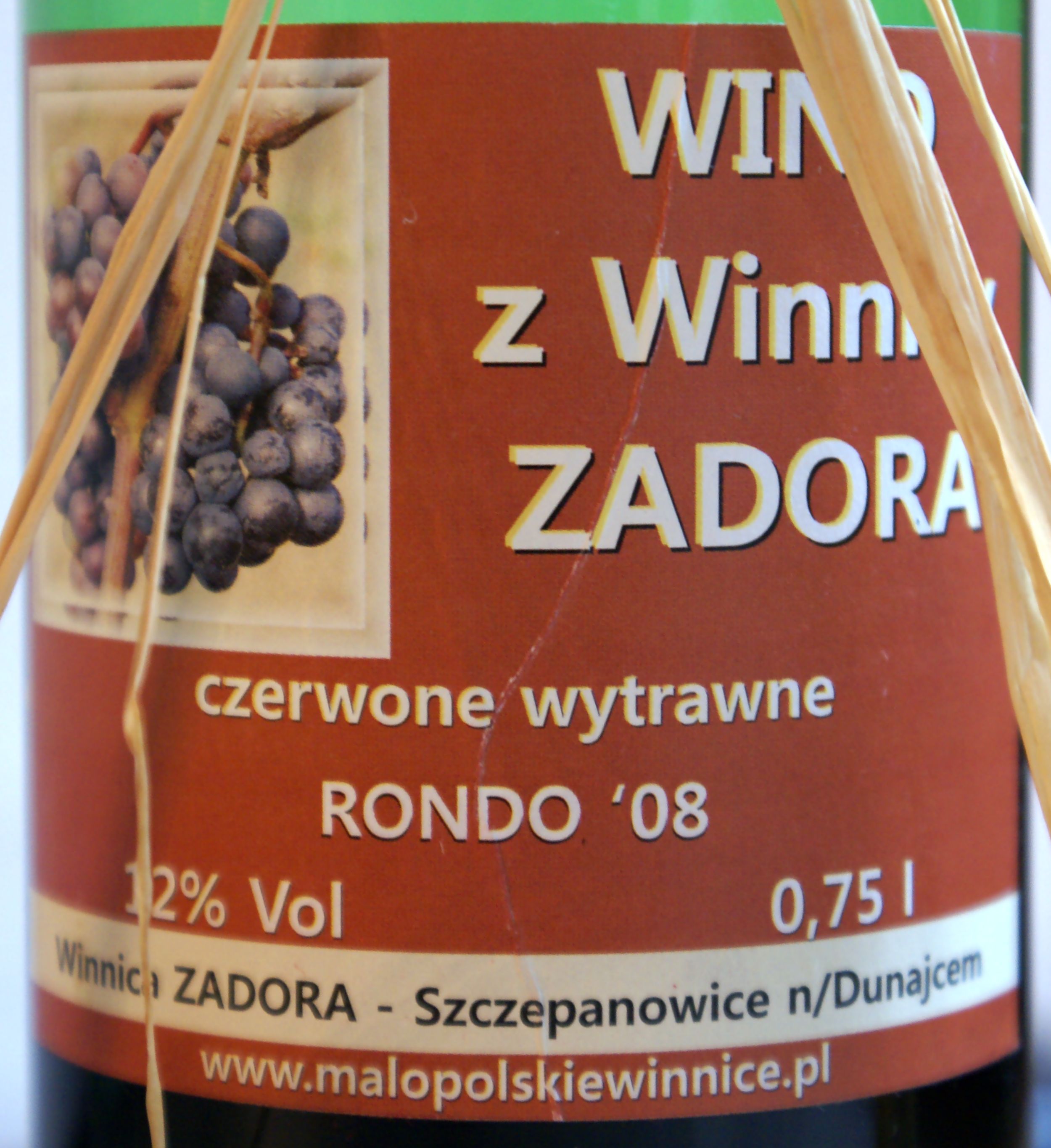 Winnica Zadora Rondo 2008