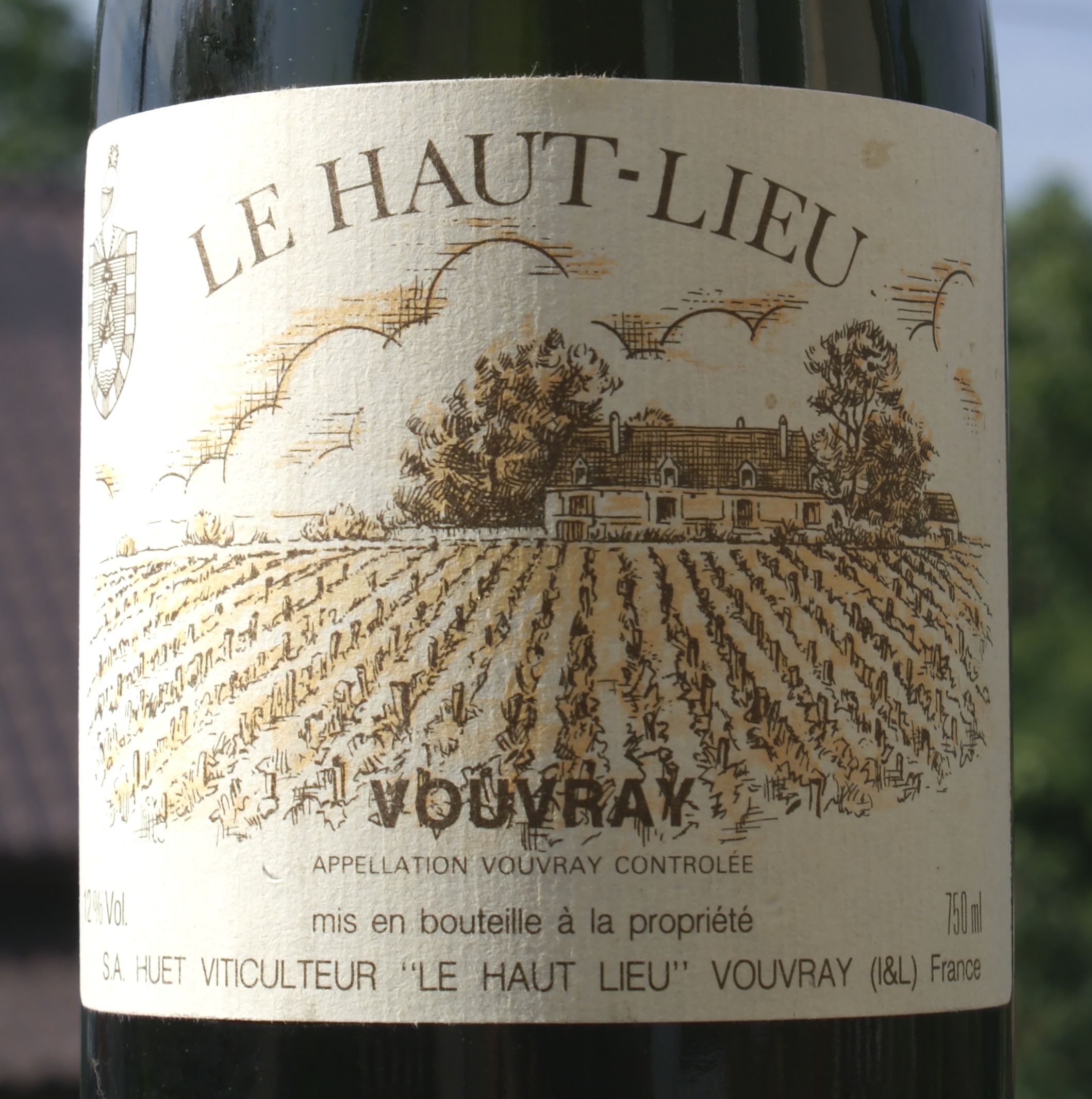 Huet Vouvray Le Haut-Lieu demi-sec 1961