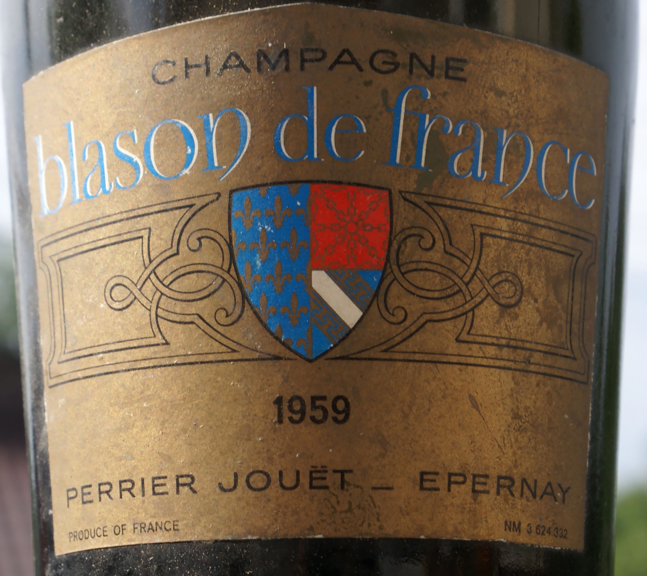 Perrier-Jouet Blason de France 1959