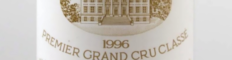 Château M. 1996 dół etykiety