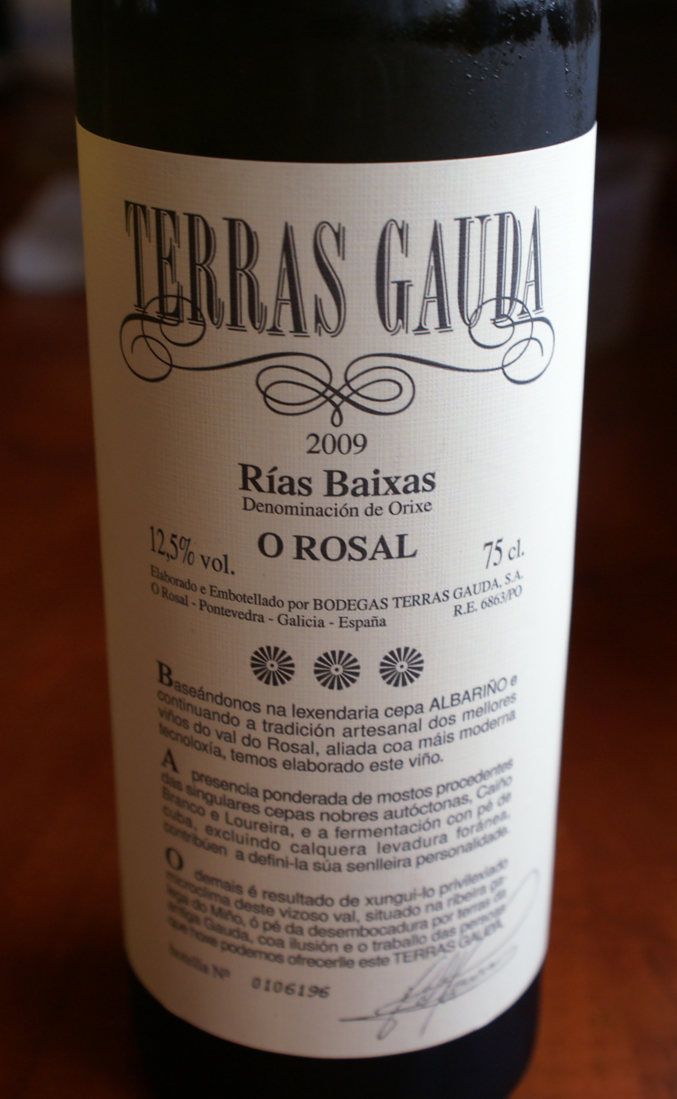 Terras Gauda Rías Baixas 2009