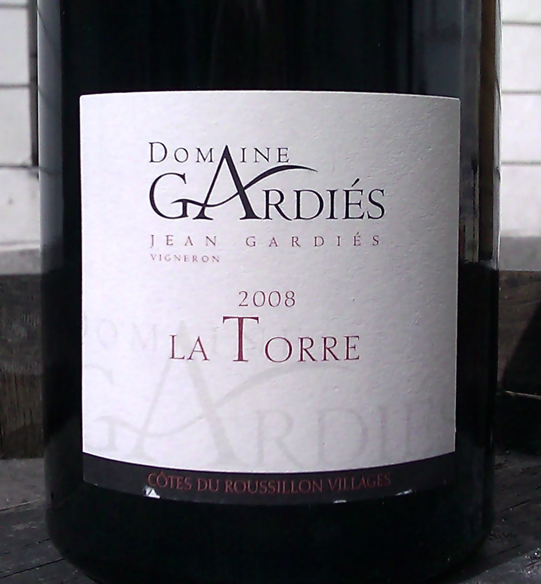 Domaine Gardies La Torre 2008