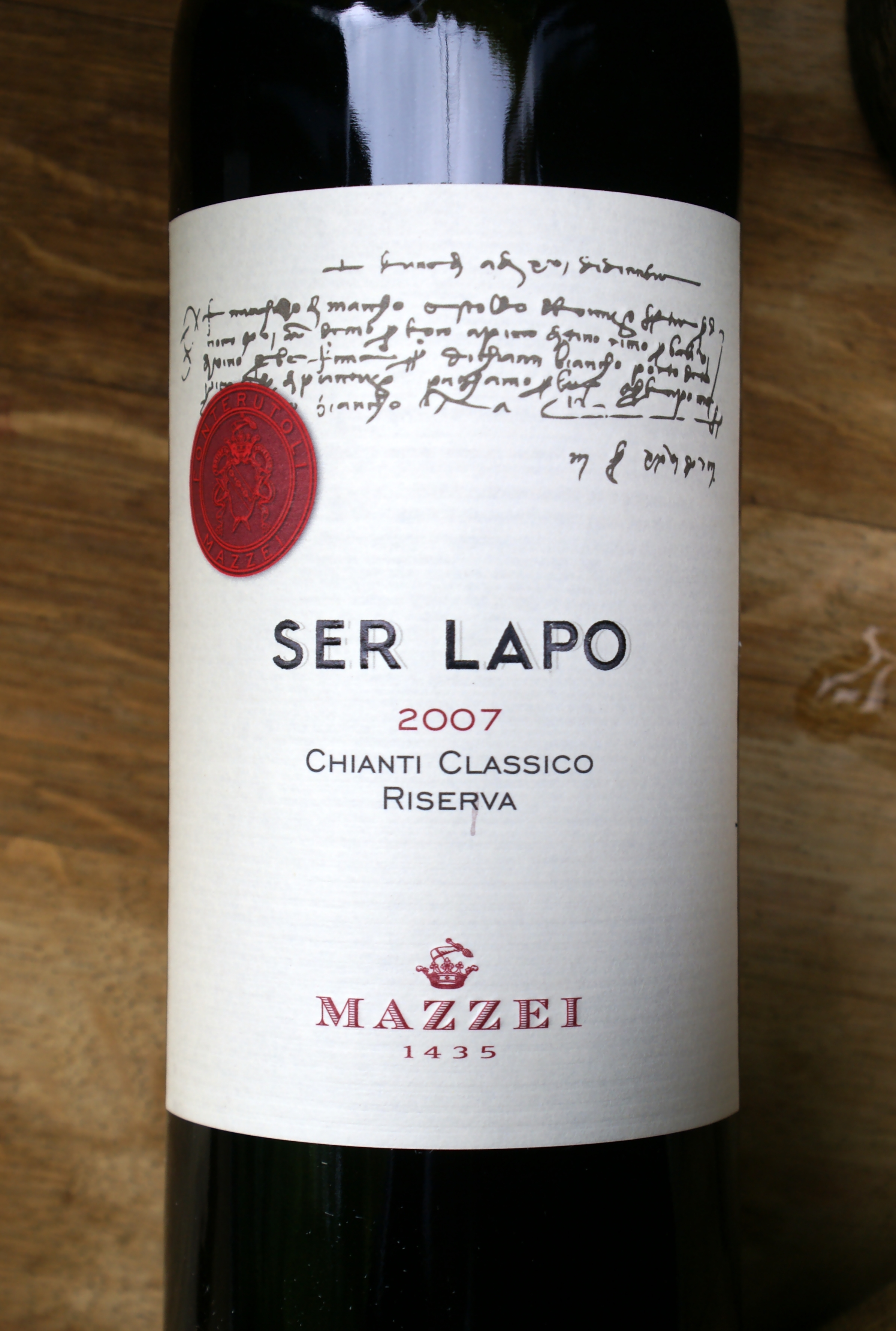 Fonterutoli Chianti Classico Riserva Ser Lapo 2007