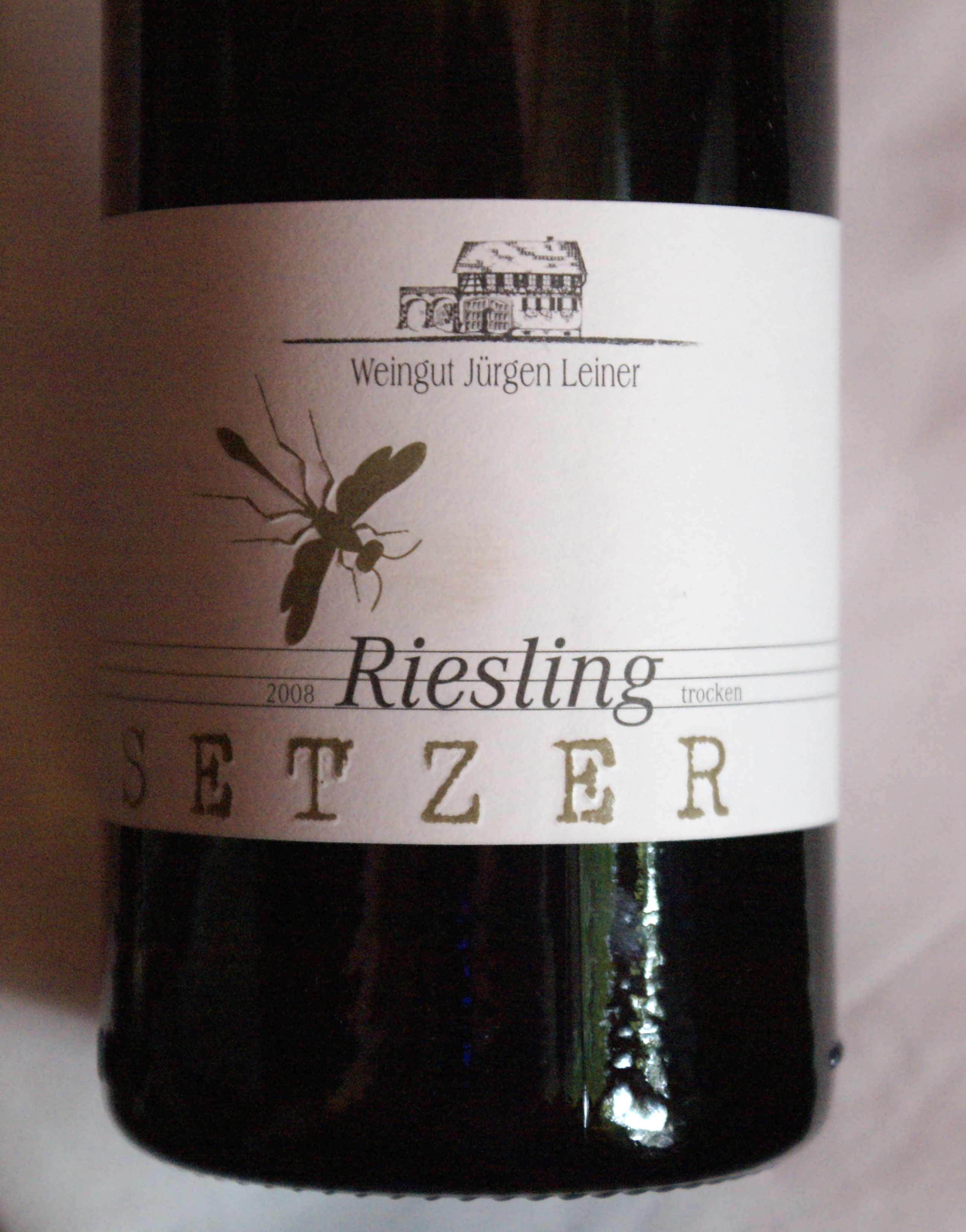 Jürgen Leiner Setzer Riesling 2008