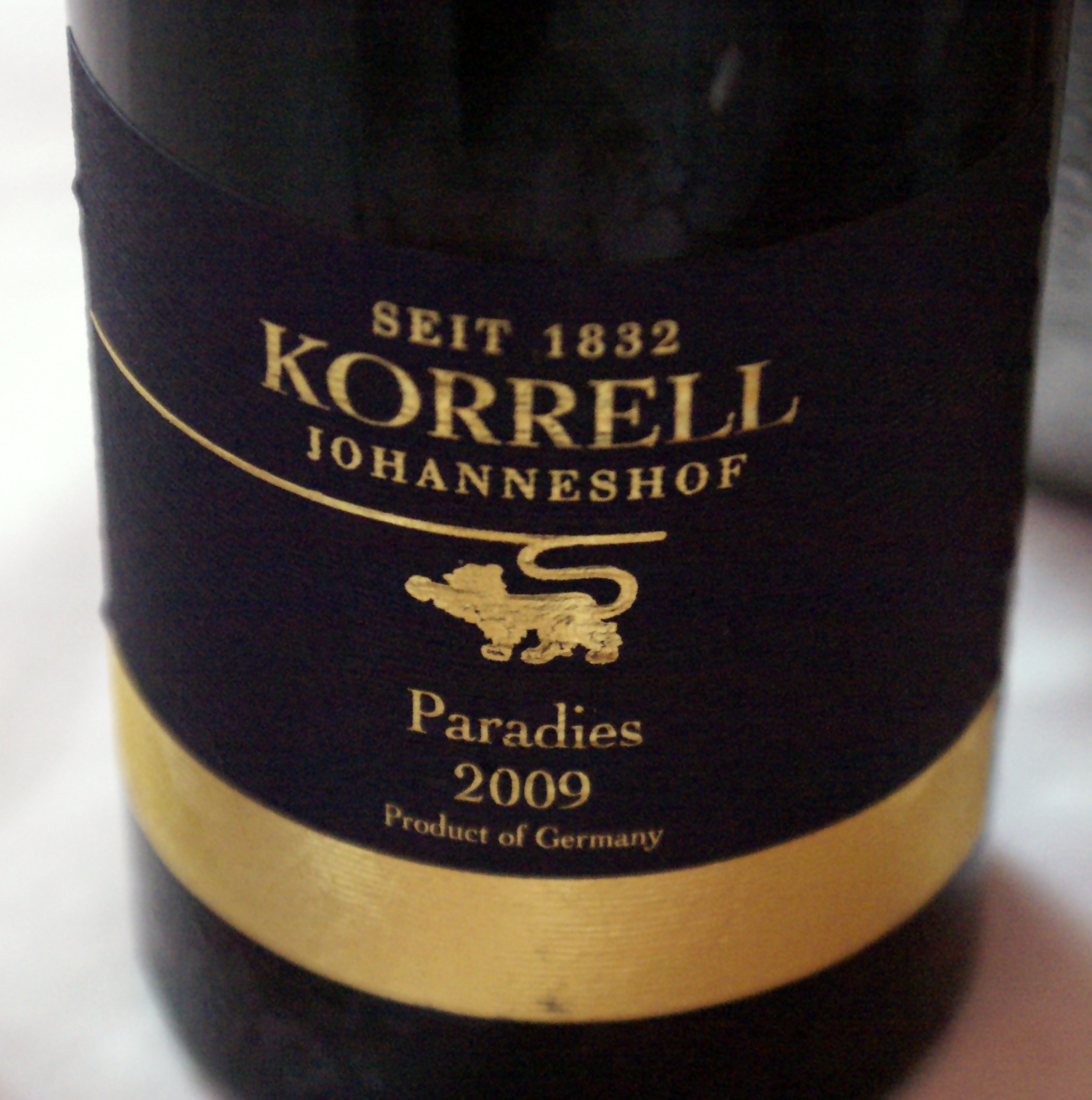 Korrell Johanneshof Paradies 2009