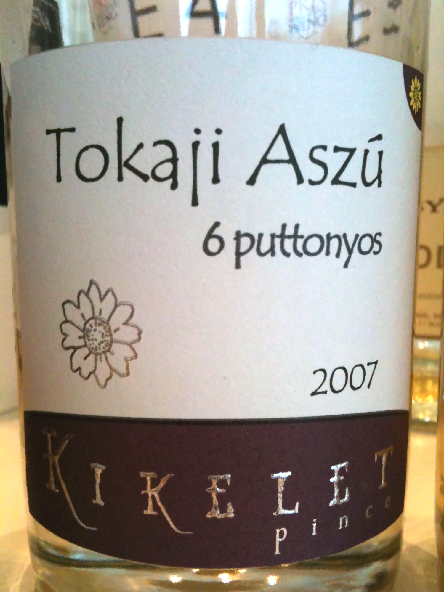 Kikelet tokaji Aszu 6P 2007