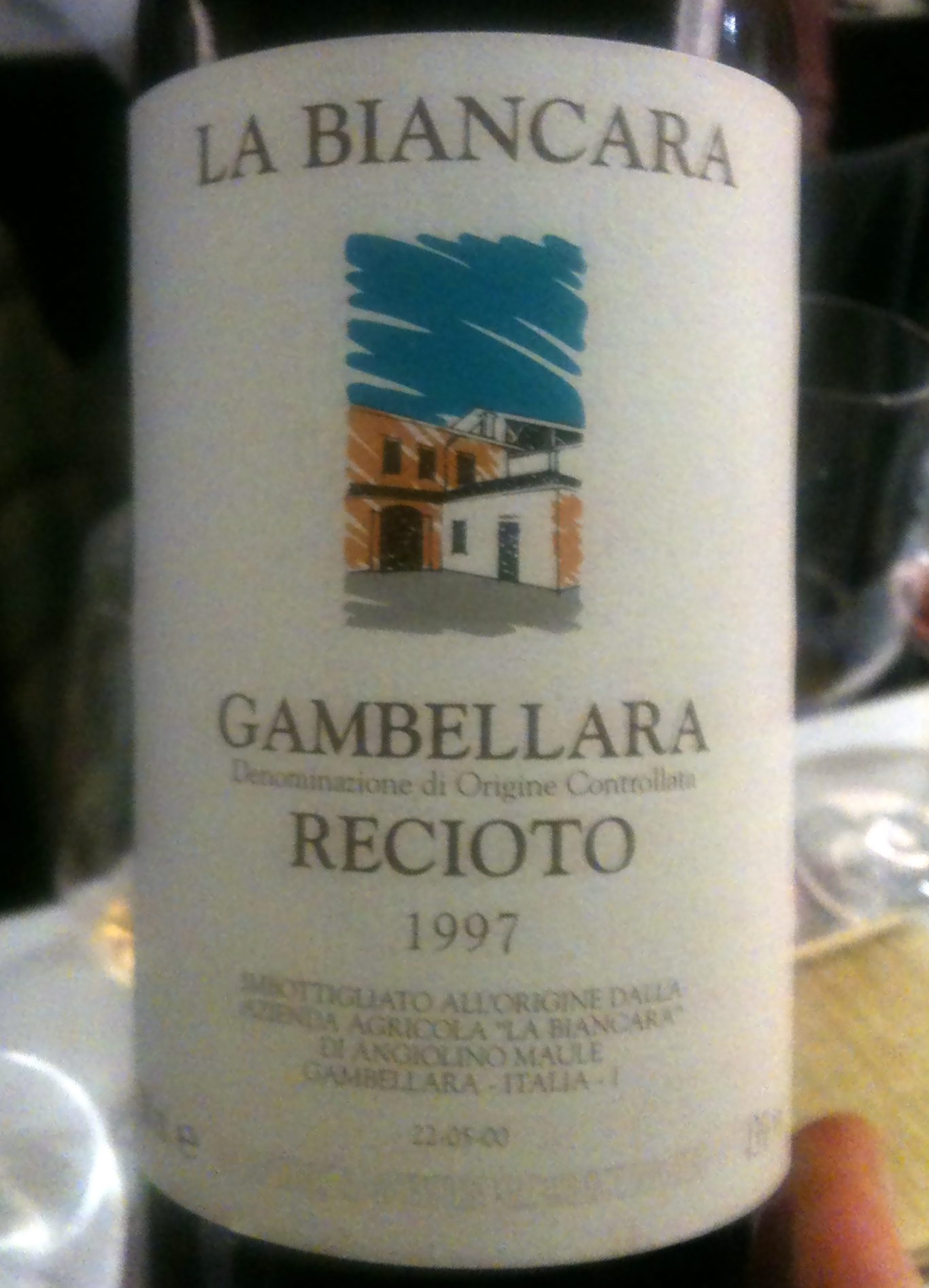 La Biancara Angiolino Maule Recioto di Gambellara 1997