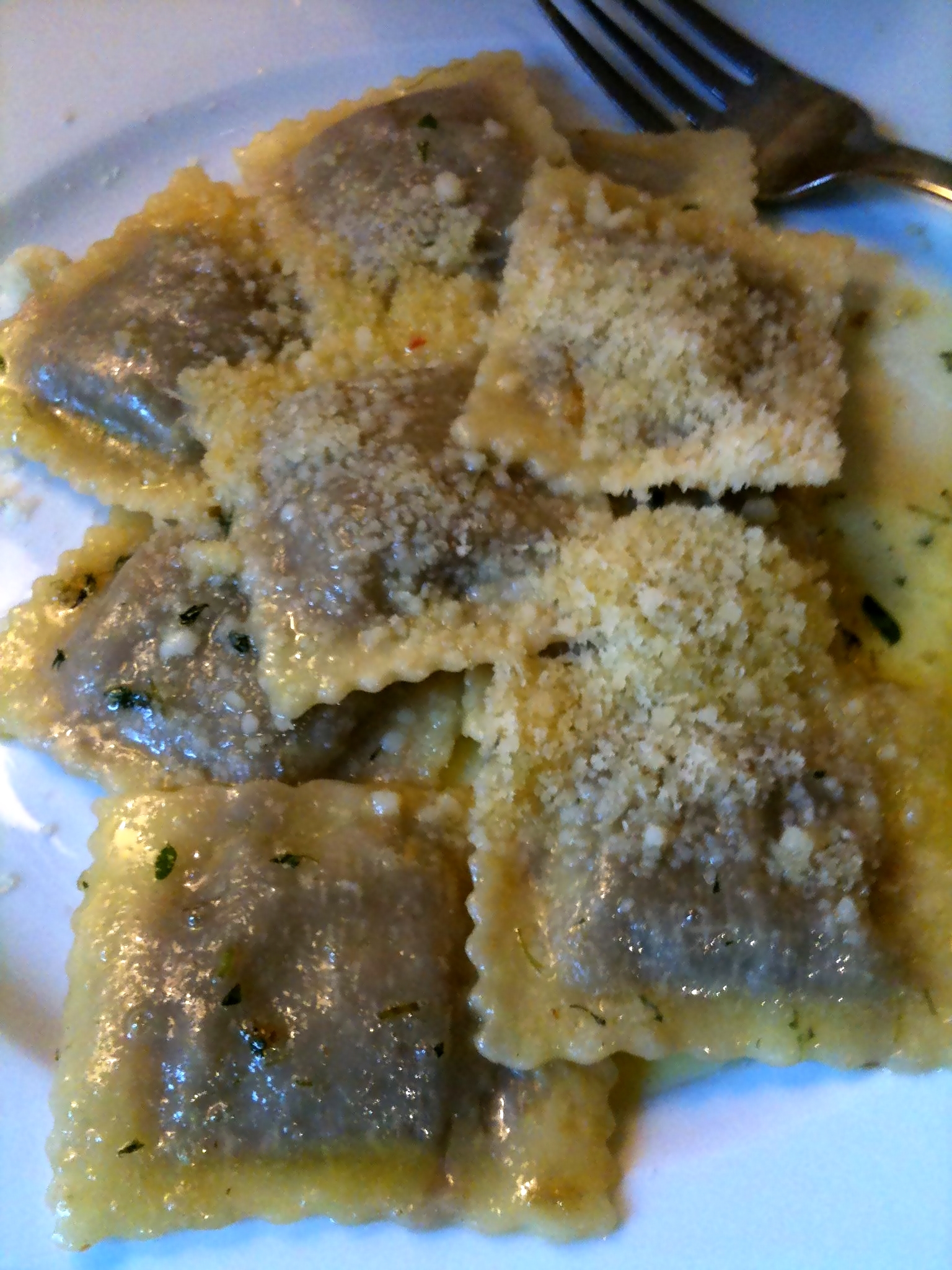 Goose ravioli Warsaw Poland