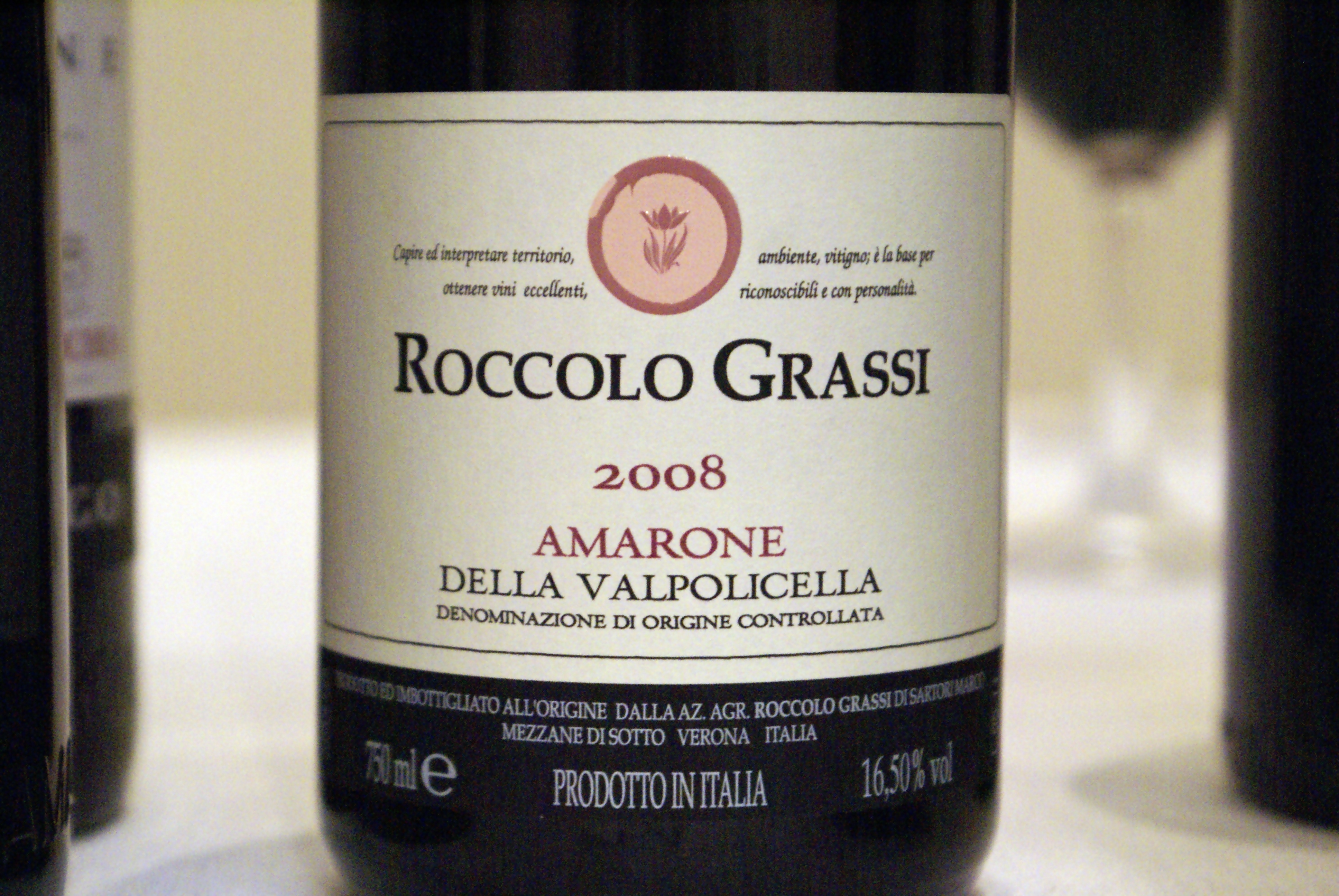 Roccolo Grassi Amarone della Valpolicella 2008 Roccolo Grassi Amarone della Valpolicella 2008