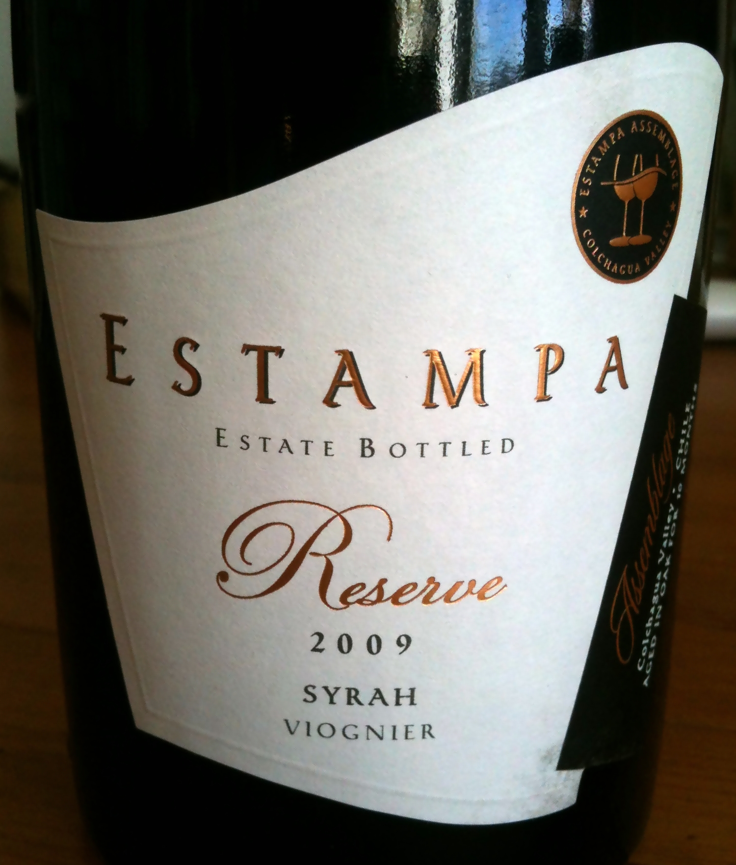 Estampa Reserve Syrah-Viognier 2010