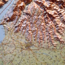 relief map Verona